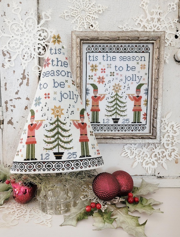 Eleventh Day of Christmas Sampler and Tree - Click Image to Close