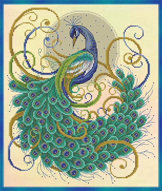 Swirling Peacock Swirling Peacock