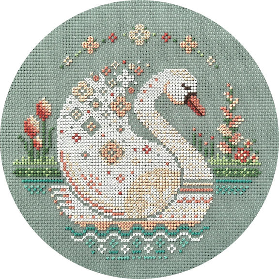 Blooming Swan