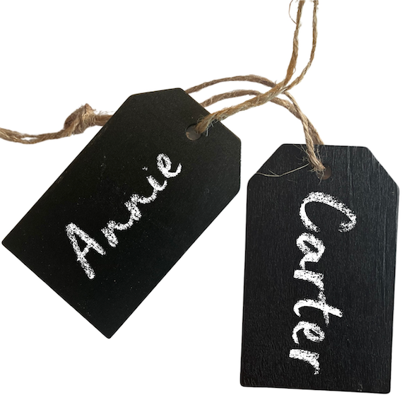 Chalkboard Tags - Click Image to Close