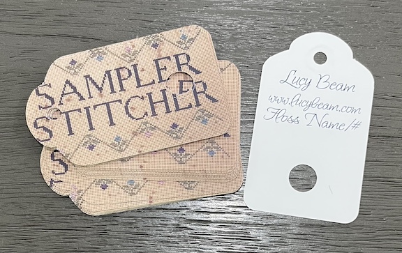 Sampler Stitcher Floss Tags