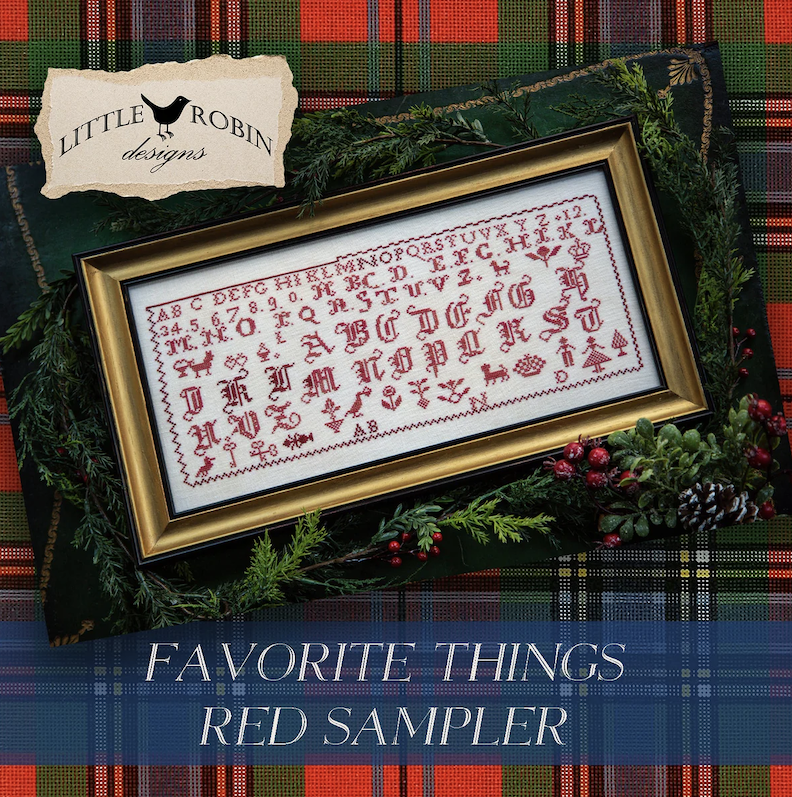 Favorite Things Red Sampler Favorite Things Red Sampler