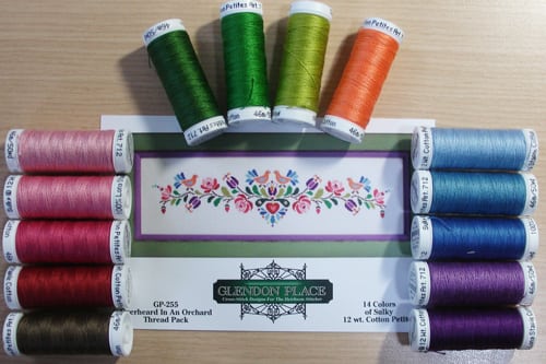 Hungarian Folk Art No. 2 Thread Pack