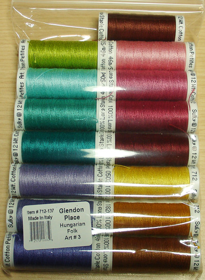 Hungarian Folk Art No. 3 Thread Pack