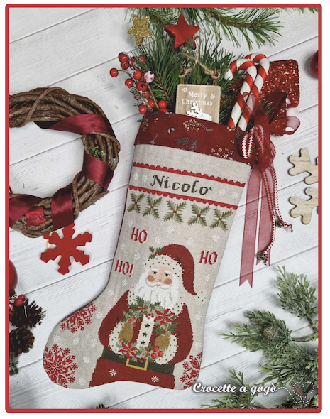 Ho Ho Ho Christmas Stocking