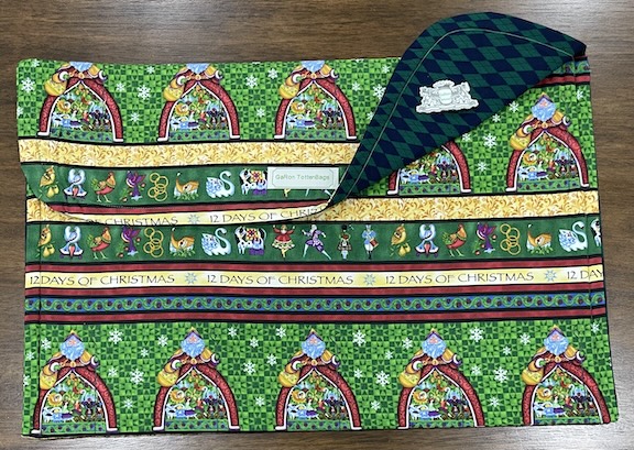 12 Days of Christmas - 12 x 18 Project Bag 12 Days of Christmas - 12 x 18 Project Bag