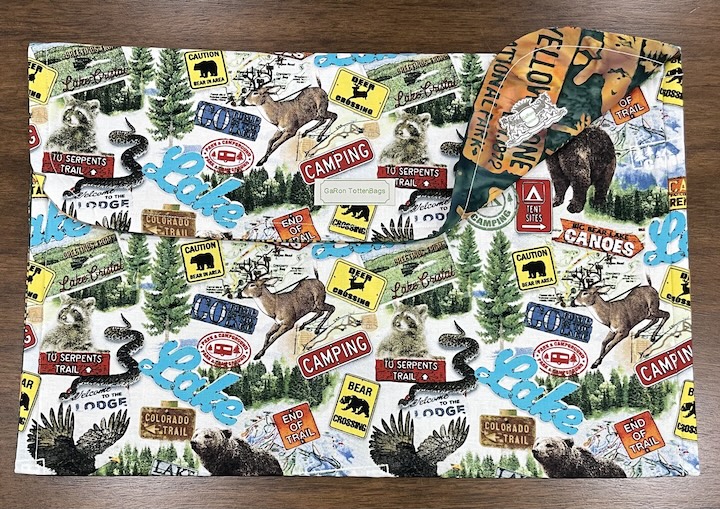 Camping - 12 x 18 Project Bag Camping - 12 x 18 Project Bag