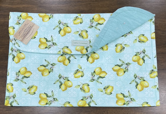 Lemons - 12 x 18 Project Bag