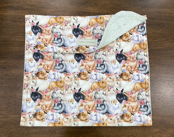 Bunnies - 12 x 13 Project Bag - Click Image to Close