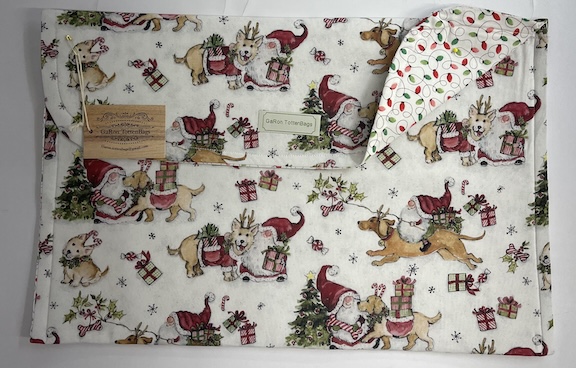 Elves and Dogs - 12 x 18 Project Bag