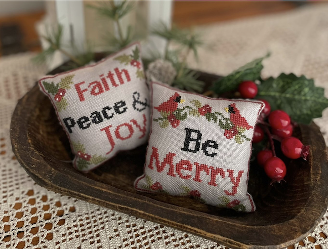 Merry and Faith Pillows Merry and Faith Pillows