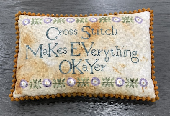 Cross Stitch Makes Everything Okayer