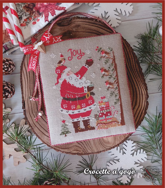 Thread Pack by Colour & Cotton for Hands on Design Oh Christmas Three Cross  Stitch Pattern - Anabella's