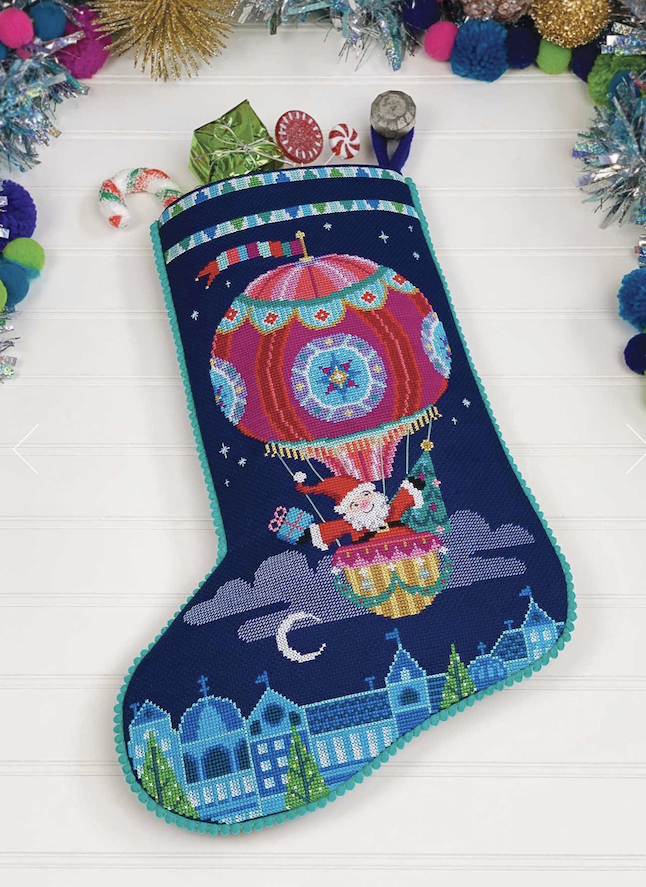 Sky-High Santa - Stocking