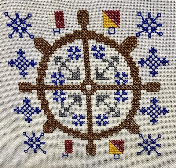 Nautical Snowflake 2 - Click Image to Close