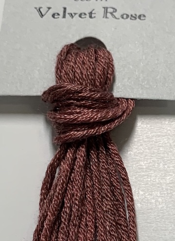 Wool scarf Velvet Rose