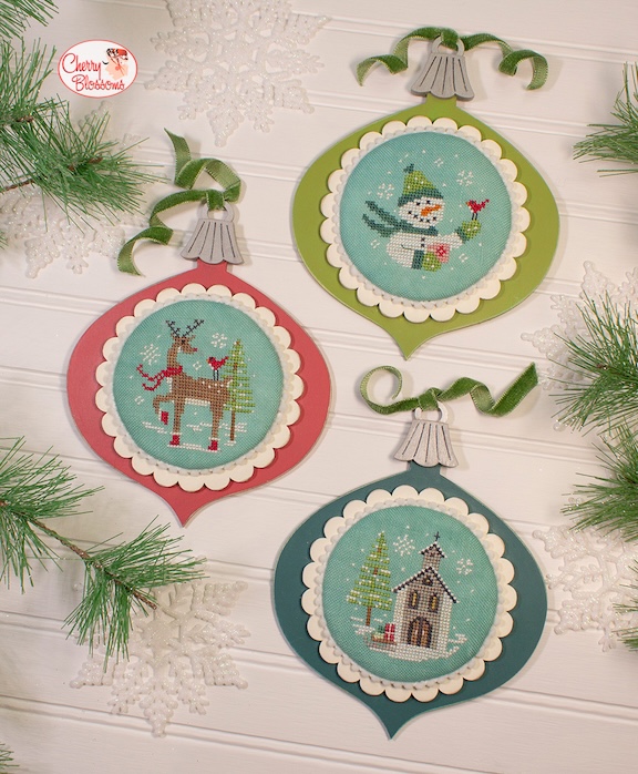 Vintage Ornaments Set One - Click Image to Close