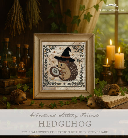 Woodland Stitchy Friends - The Hedgehog Woodland Stitchy Friends - The Hedgehog